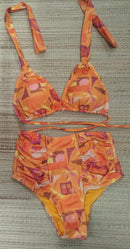 BIQUINI CINTURA ALTA ESTAMPADO ADULTO REF:21439