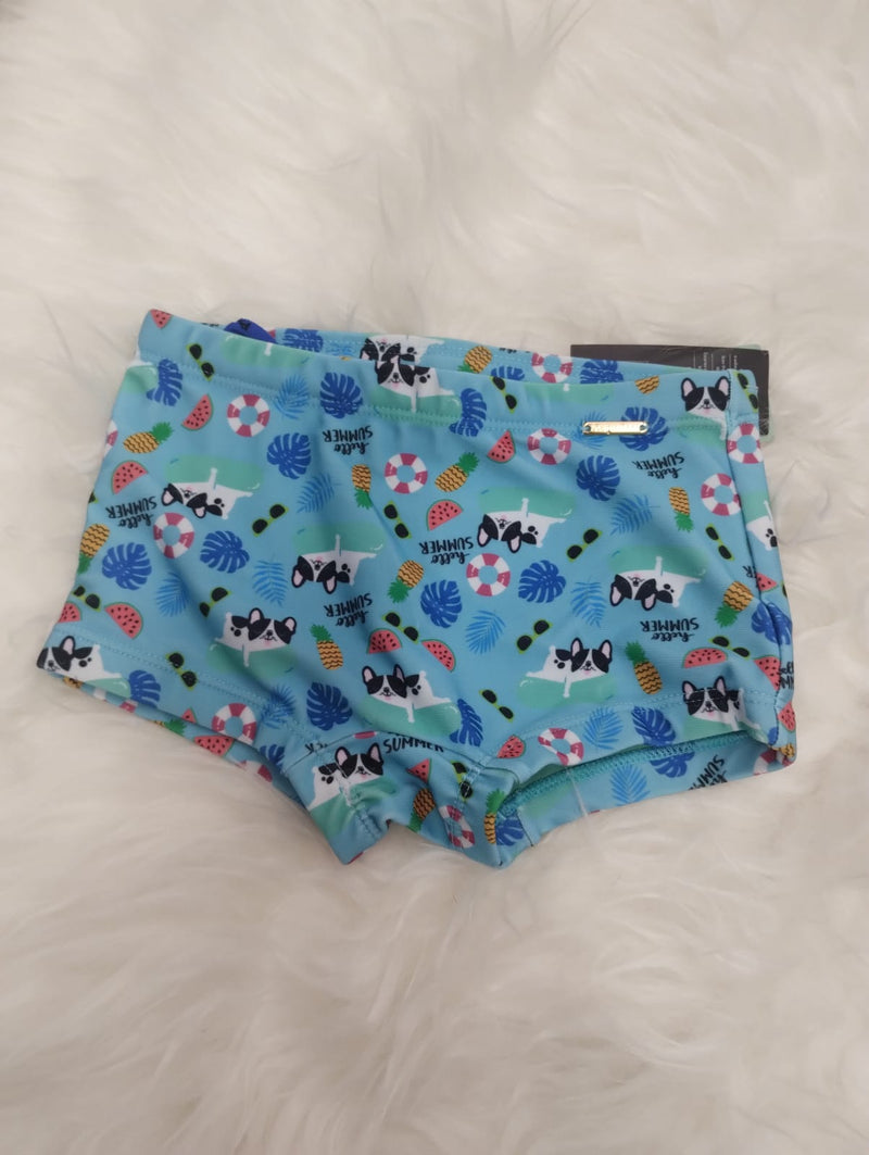SUNGA BOX INFANTIL ESTAMPADA REF:260