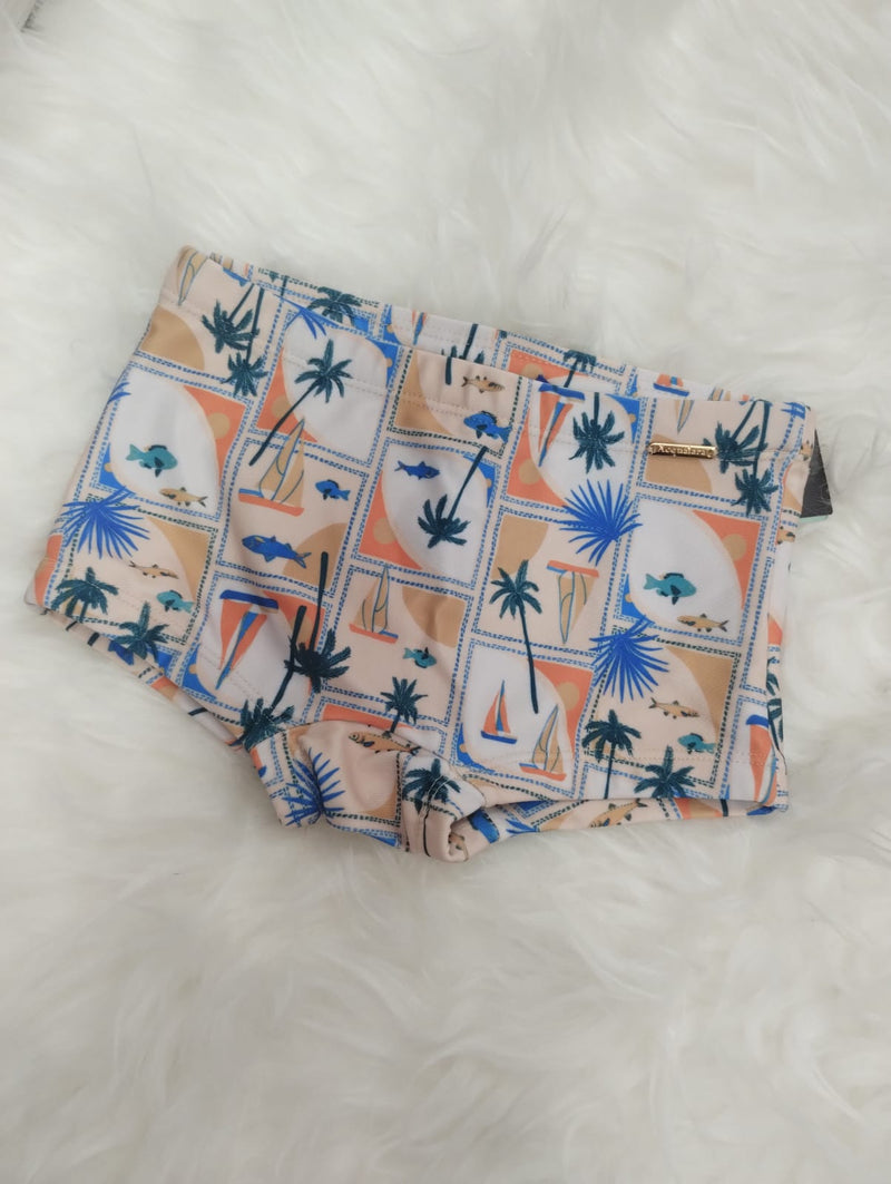 SUNGA BOX INFANTIL ESTAMPADA REF:260