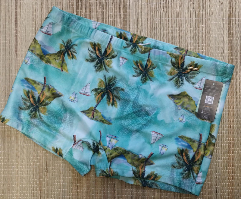 SUNGA BOX PLUS SIZE ESTAMPADA ADULTO REF: 268