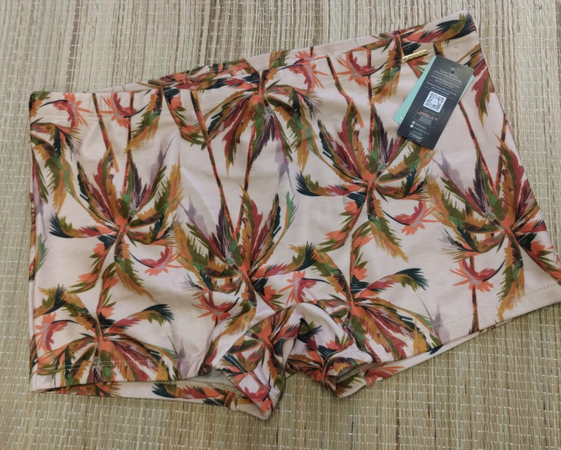 SUNGA BOX PLUS SIZE ESTAMPADA ADULTO REF: 268
