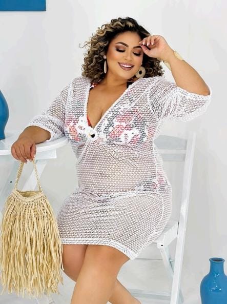 VESTIDO EMILY PLUS SIZE REF: 90242